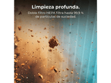 Aspirador sin bolsa - Cecotec Conga Rockstar Cyclonic XL ProAnimal, Potencia 900 W, Depósito 2.8 L, Doble filtro HEPA, 5 accesorios, Blue