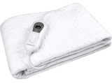 Manta eléctrica - Medisana HU 666, 60 W, 3 niveles de temperatura, Termostato, Textiles Oeko®, Blanco
