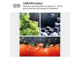 Frigorífico combi - LG GBV7280AEV, No Frost, 203 cm, 387 l, Door Cooling™, Cajón FRESHConverter™ Acero negro grafito antihuellas