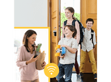 Cerradura inteligente - Nuki Door Sensor, Bluetooth, Sensor de puerta, Smart Lock 3.0, App Nuki, Blanco