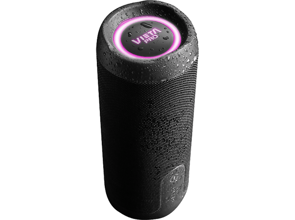 Altavoz inalámbrico - Vieta Upper 4, 45 W, Bluetooth, 13h Autonomía, IPX7, LED RGB, Conexión dual, Negro