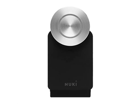 Cerradura electrónica - Nuki Smart Lock Pro(4.ª generación), Wifi, Con batería, Amazon Alexa, Google Home o Apple, Negro