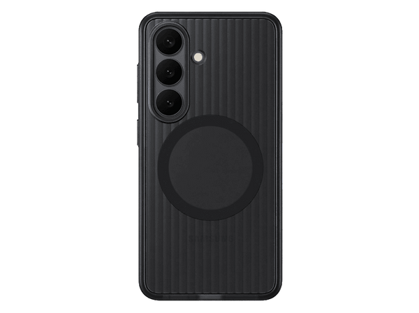 Funda móvil - Samsung, Para Galaxy S26, Trasera, Rugerizada, Negra