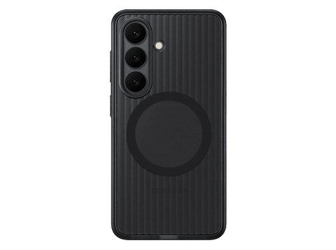 Funda móvil - Samsung, Para Galaxy S26, Trasera, Rugerizada, Negra