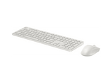 Pack Teclado + Ratón - HP 490C, Inalámbrico, Teclas programables, Multidispositivo, Bluetooth, Blanco