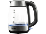 Hervidor de agua - Koenic KWK 2220, 1.7l, 2200W, Vidrio, Inox