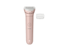 Rasuradora - Philips Lady Shaver Series 8000 BRL129/00, Cabezal Flexible, Luz LED, Uso seco/húmedo, Autonomía de 100 min, Rosa