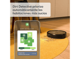 Robot aspirador - iRobot Roomba j9 (j915840), 120 min Autonomía, PrecisionVision, Para mascotas, Dirt Detective, Plata