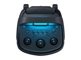 Altavoz de gran potencia - Samsung MX-ST50F/ZF, Portátil para fiestas, Asa de transporte y ruedas, Iluminación personalizable, Aut 18h, 240 W, Negro