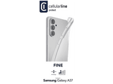 Funda móvil - CellularLine Fine, Samsung, Galaxy A37, Transparente