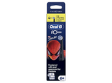 Recambio para cepillo dental - Oral-B iO Kids 6+, Diseño Spiderman by Marvel, Suave con dientes flojos y encías, 4 unidades