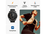 Reloj deportivo - Polar Grit X2, Night Black, 22 mm, 1.28, 90h Autonomía en modo ECO, Silicona, GPS Dual