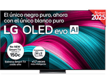 TV OLED 83 - LG OLED83C54LA, OLED 4K, Procesador Inteligente α9 AI Processor 4K Gen8, Smart TV, DVB-T2 (H.265), Negro