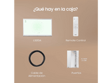 TV QLED 43 - Samsung The Serif TQ43LS01DAUXXC , UHD 4K, Quantum Processor 4K, Smart TV, DVB-T2 (H.265), Blanco