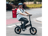 Bicicleta urbana - smartGyro Ebike Soho 16, Potencia Nominal 250W, Velocidad máx. 25 km/h, Auton. 60km, Suspensión Trasera, Display frontal LCD, Gris