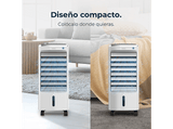 Climatizador evaporativo - Cecotec EnergySilence 3500 Cool Compact, 65 W, Depósito 3,5 L, 3 velocidades, Oscilación 70º, 2 enfriadores, Blanco