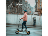 Patinete eléctrico - Cecotec Bongo V70 Connected, Potencia máx 1500 W, 800 W nominal, Doble suspensión, Autonomía hasta 70 km, Ruedas 10, Orange