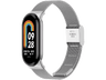 Correa - Friendly License FRSWB094, Acero inoxidable, Tamaño Muñeca 14-22 cm, Compatible con Xiaomi 9  y 8, Plata