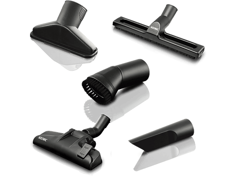 Aspirador sin bolsa - Koenic KVC 71524, 850 W, 1.5 l, HEPA H14, Radio de Acción 8.3m, Antracita/Azul