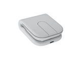 Ratón inalámbrico - Logitech Mobi Fold, Bluetooth-USB, 4000ppp, Multidispositivo, Multisistema, Personalizable, Clic silencioso, Carga rápida, Blanco