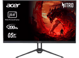 Monitor gaming - Acer Nitro KG243YX1BMIPX, 24 Full-HD, 200 Hz, 1 ms, IPS, FreeSync Premium, Altavoces integrados, Negro