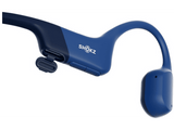 Auriculares conducción ósea - Shokz OpenRun, Banda para el cuello, Bluetooth, Carga rápida, 8h Autonomía, IP67, Azul