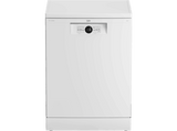 Lavavajillas - Beko BDFN26440WC, 16 servicios, 6 programas, Tercera bandeja, 59.8 cm, Blanco