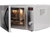 Microondas con grill - ok. OMW 3332 DM, 800 W, 5 Niveles, Convección, Temporizador, 23 l, Inox