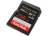 Tarjeta SDXC - SanDisk Extreme PRO, 256 GB, Hasta 200 MB/s lectura, U3, V30, Clase 10, Vídeo 4K UHD, Negro