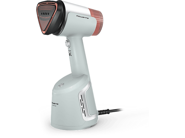 Cepillo de vapor y plancha - Rowenta DR9814, 1400 W, 150 g/min, 8 bar, Monotem, Blanco
