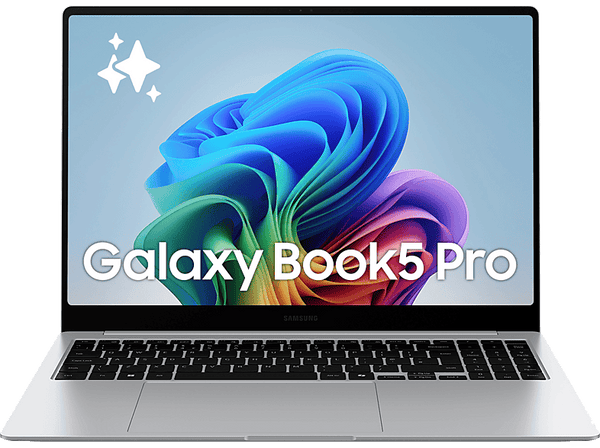 Portátil - Samsung Galaxy Book5 Pro Copilot+PC, 16" WQXGA+ Táctil, Intel® EVO™ Edition Core™ Ultra 5 226V 40 TOPS, 16GB RAM, 512GB SSD, Arc™ GPU, W11H