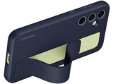 Funda - Samsung, Para Galaxy A55 5G, Con soporte, Resistente a golpes y rayones, Negro