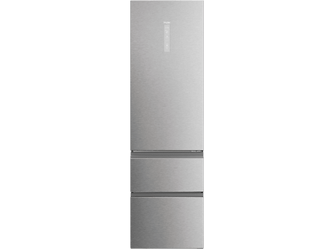 Frigoríficos combi - Haier Combi 3D 60 Series 5 HTW5620CNMG, No Frost, 205 cm, 414 l, Direct Access, Wi-Fi, Inox