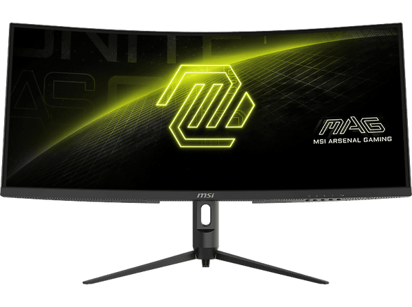 Monitor gaming - MSI MAG 342CQR E2, 34" UWQHD, 180 Hz, 1 ms MPRT, VA, Altura ajustable, Diseño sin marco