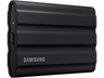 Disco duro externo SSD 4 TB - Samsung T7, USB-C, SSD, Serie MU-PE4T0S, Resistente al polvo, Resistente al agua, Negro