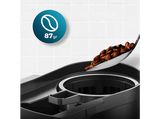 Cafetera de goteo - Cecotec Coffee 66 Grind & Drop, 12 tazas, 1086 W, Programable, Capacidad 1.8 L, Tecnología ExtremeAroma, Grey