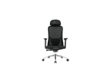 Silla gaming - Newskill Nue, Reposabrazos 3D (ajustable en altura, anchura y profundidad), Carga máx. 150 kg, Malla Transpirable Premium, Negro