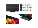 TV QNED Mini LED 55 - LG 55QNED81B6A, UHD 4K, Procesador Inteligente α7 AI Processor 4K Gen9, Smart TV, DVB-T2 (H.265), Negro