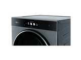 Lavadora secadora - Haier CLC108GNU1, Torre de lavado 10 kg+8 kg, 1400 rpm, Autodosificación, Direct Motion, Antracita