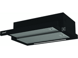 Campana extraíble - Cata TFH 6430 GBK, Telescópica, 4 Niveles de Potencia, 391.5 m³/h, 59.8 cm, LED, Negro