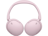 Auriculares inalámbricos - Sony WH-CH735NP, Noise Cancelling, 75h, Carga Rápida, Plegable, Bluetooth, Llamadas nítidas con IA, Rosa
