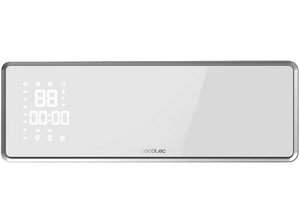 Calefactor - Cecotec Ready Warm 5350 Power Box Ceramic Connected, 2000 W, 3 Niveles, IP22, Wi-Fi, LED, Blanco