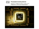 TV QNED Mini LED 43 - LG 43QNED81B6C, UHD 4K, Procesador Inteligente α7 AI Processor 4K Gen9, Smart TV, DVB-T2 (H.265), Negro