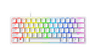 Teclado gaming - Razer Huntsman Mini, USB-C, Retroiluminación, Switches ópticos Razer™, Blanco