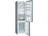 Frigorífico combi - Bosch KGN39VIDA, No Frost, 203 cm, 368 l, Cajón VitaFresh, Iluminación LED, Inox 