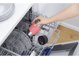 Taza térmica - Tefal N2160410, 0.3 l, Funda de silicona, Acero inoxidable, Rojo