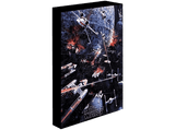 Cuadro con luz - Sherwood Star Wars Death Star Assault, 40 cm, Multicolor