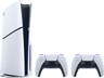 Consola - Sony PlayStation 5 Slim Standard, 1 TB SSD, 4K, 2 mandos, Chasis D, Blanco