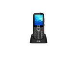 Móvil - SPC Fortune 2 Max, Negro, 48MB, 1250 mAh, Pantalla MAX de 2.4, Para Mayores, 4G, Botón SOS, Radio FM, 7 días Autonomía