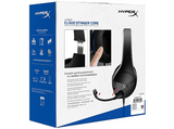 Auriculares gaming - HYPERX Cloyd Stinger Core, De diadema, Con cable, Para PS4, Micrófono, Negro y Azul